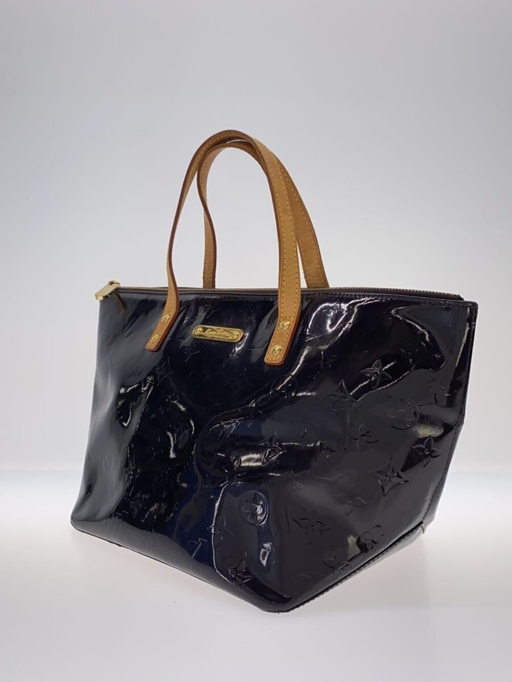 Louis Vuitton Enamel Vernis Bellevue Monogram Bordeaux Purple